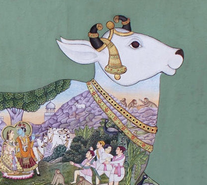 Gomata with Krishna Leela