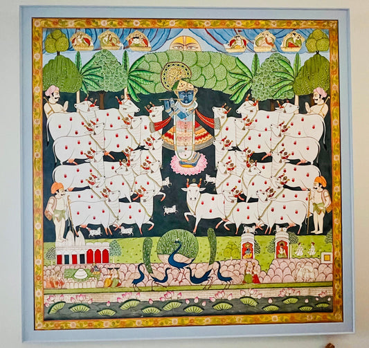 Gopashtami in Azurite