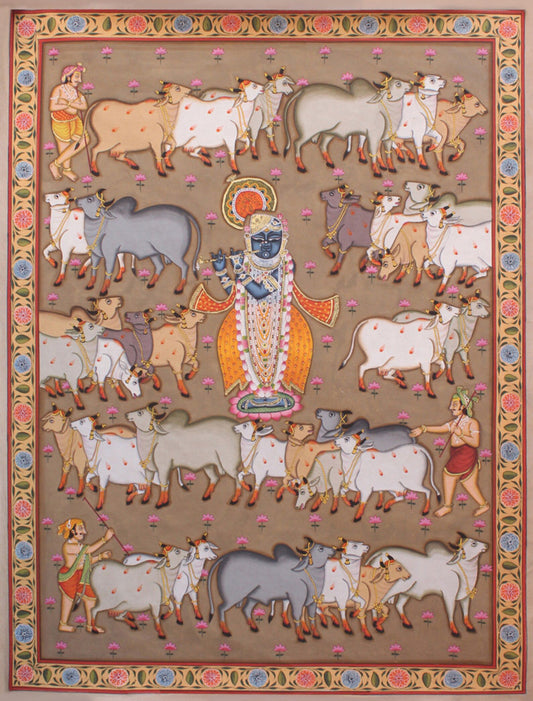 Krishna and Cowherders