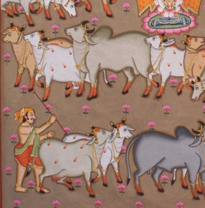 Krishna and Cowherders